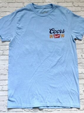 Coors Banquet Light Blue Short Sleeve Crew Tee